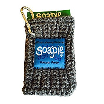 Iced Blue & Heather Soapie, Soap Saver Soap Sack