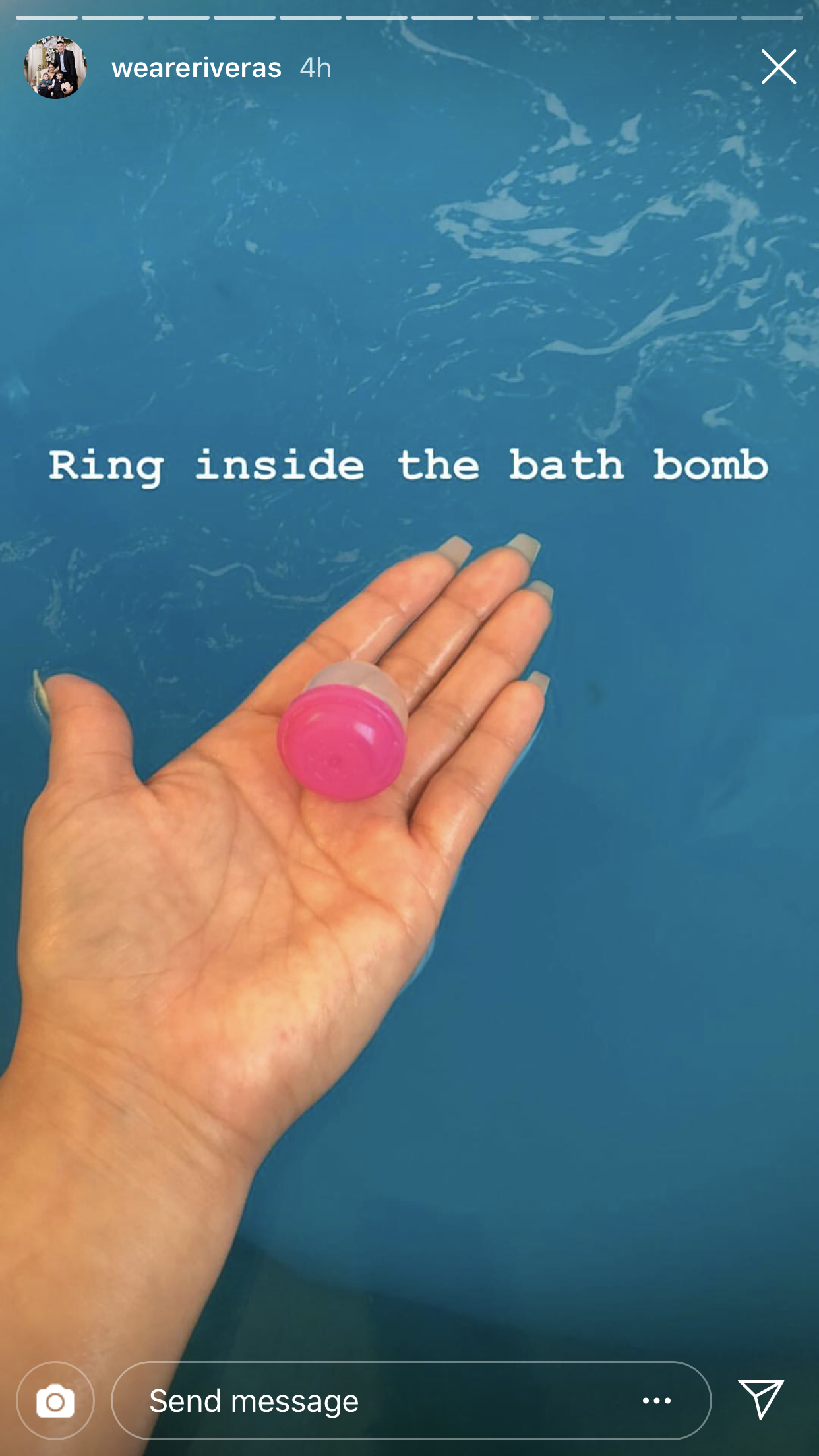 GOLD RUSH Ring Bath Bomb 3 Pack